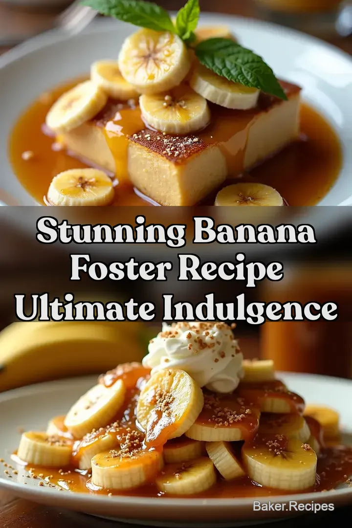 Stunning Banana Foster Recipe Ultimate Indulgence