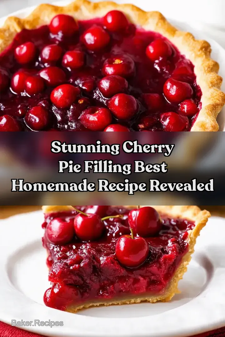 Stunning cherry pie filling Best Homemade Recipe Revealed