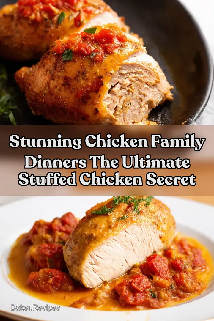 Stunning Chicken Family Dinners The Ultimate Stuffed Chicken Secret