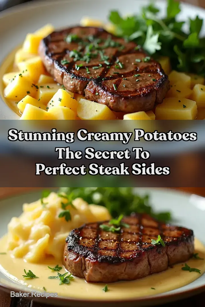 Stunning Creamy Potatoes The Secret to Perfect Steak Sides
