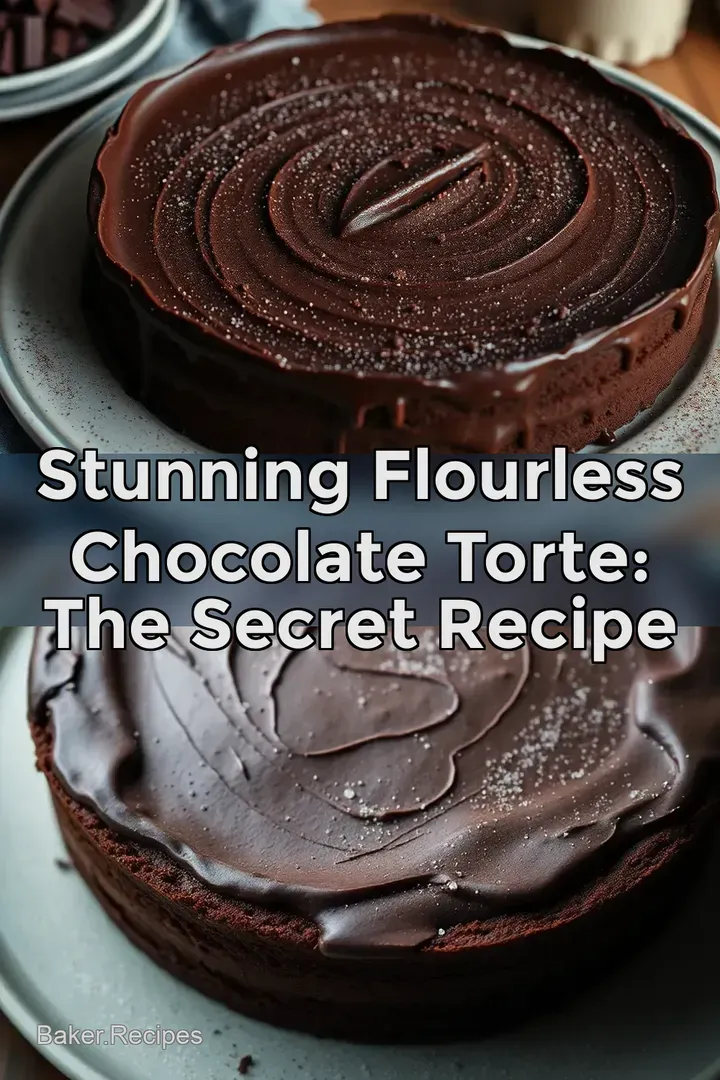 Stunning Flourless Chocolate Torte: The Secret Recipe