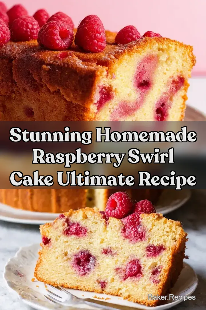 Stunning Homemade Raspberry Swirl Cake Ultimate Recipe