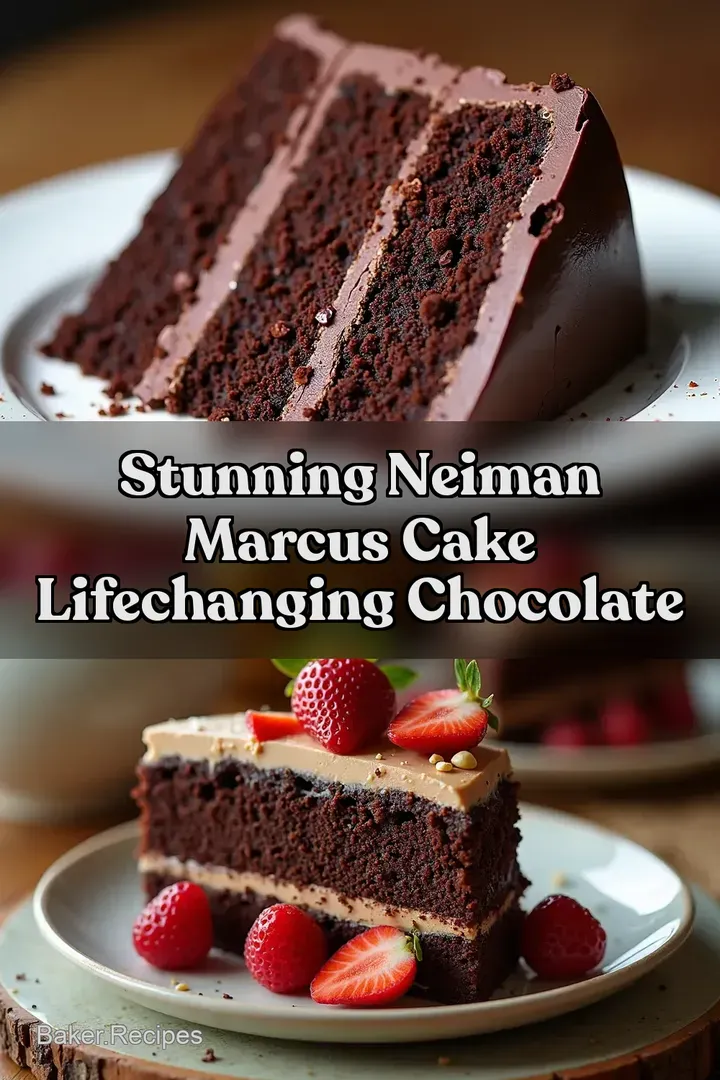 Stunning Neiman Marcus Cake LifeChanging Chocolate