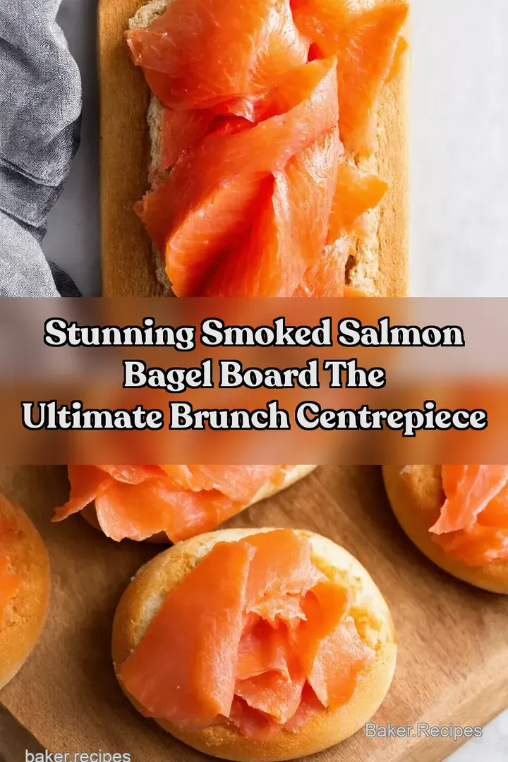 Stunning Smoked Salmon Bagel Board The Ultimate Brunch Centrepiece
