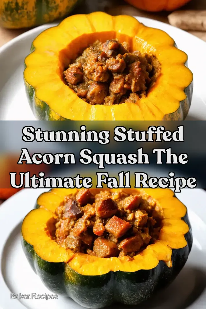 Stunning Stuffed Acorn Squash The Ultimate Fall Recipe
