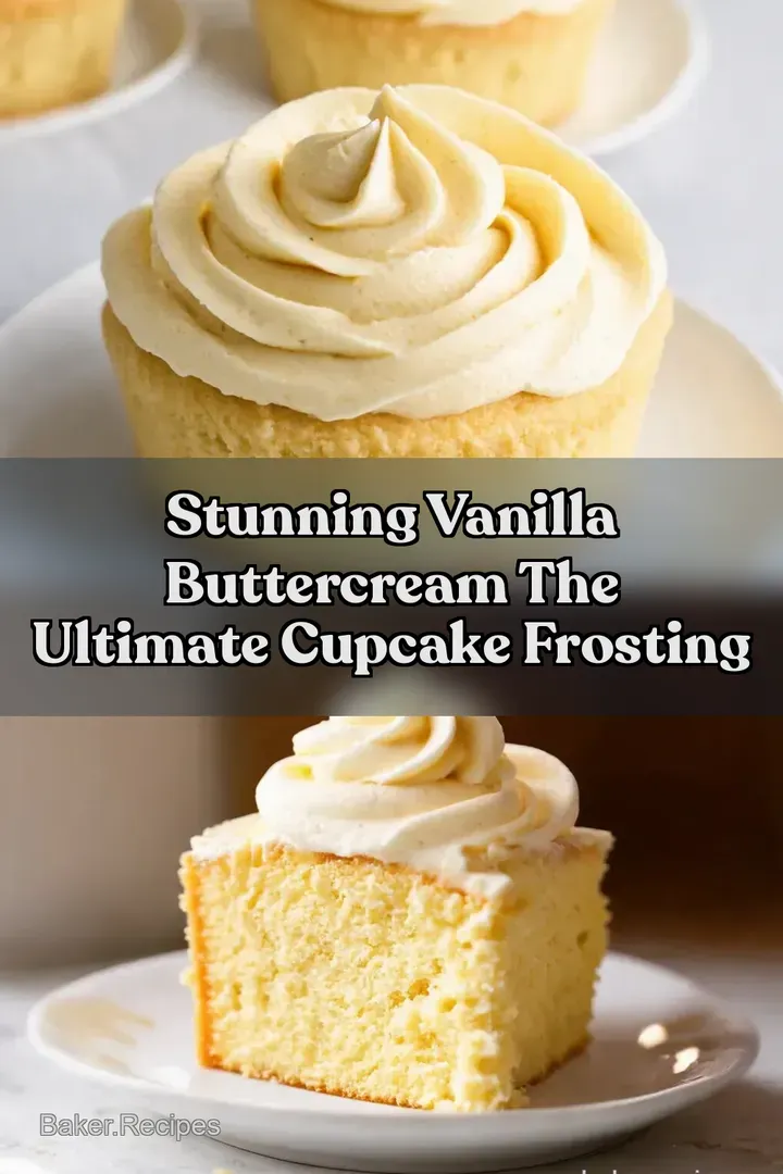 Stunning Vanilla Buttercream The Ultimate Cupcake Frosting