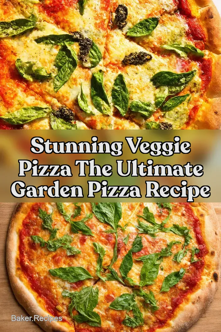 Stunning Veggie Pizza The Ultimate Garden Pizza Recipe
