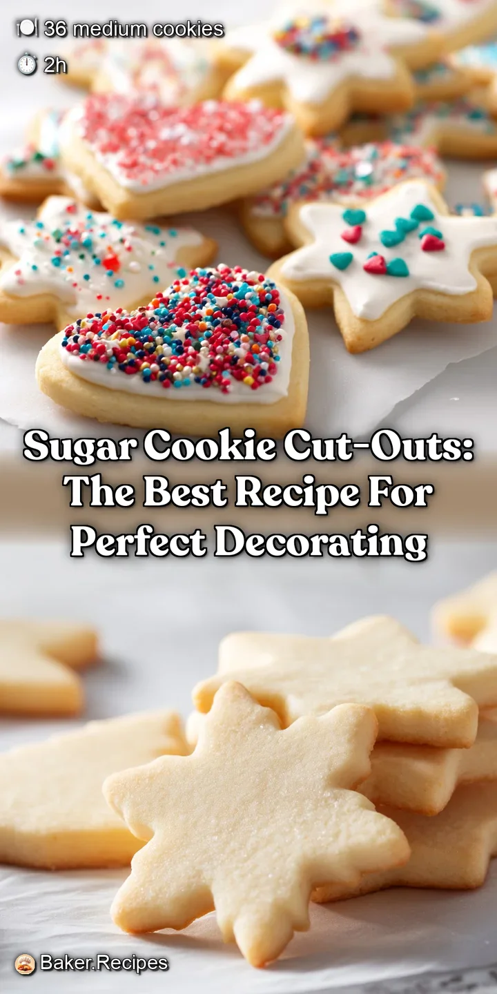 Sugar Cookie Cut-Outs: The Best Recipe for Perfect Decorating