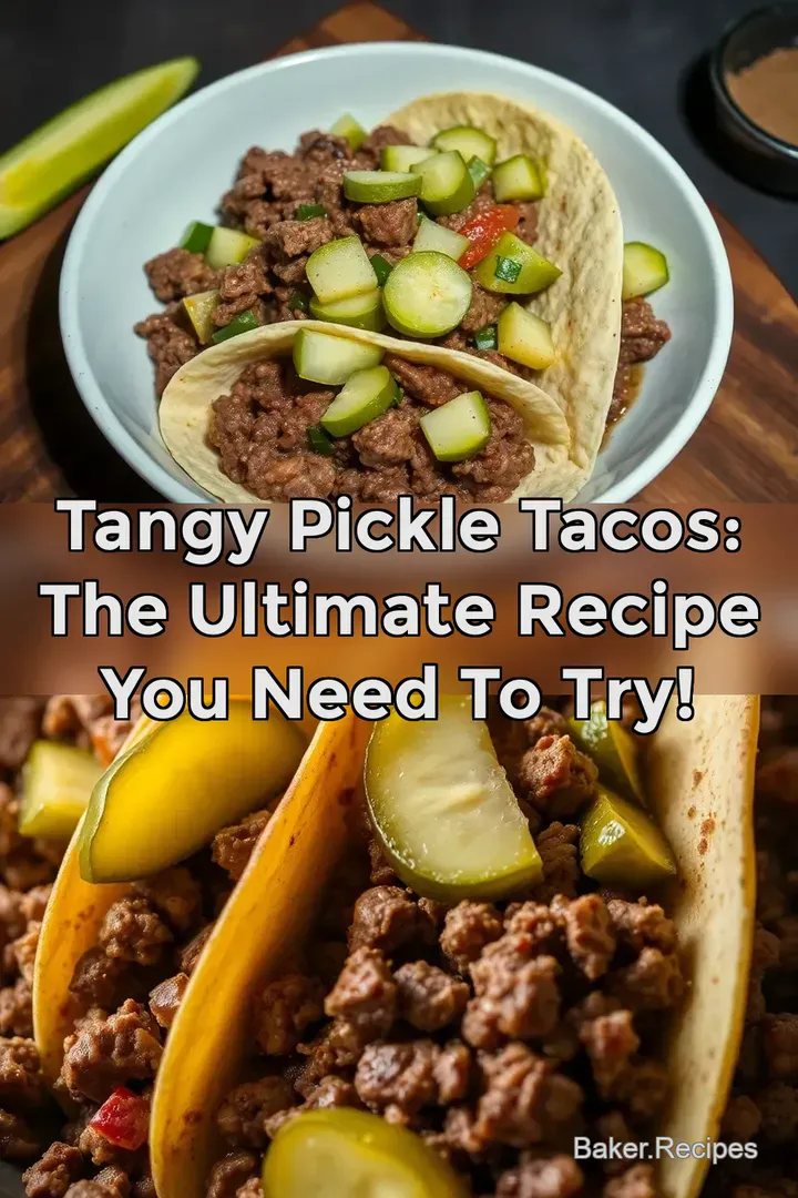 Tangy Pickle Tacos: The Ultimate Recipe You Need to Try!