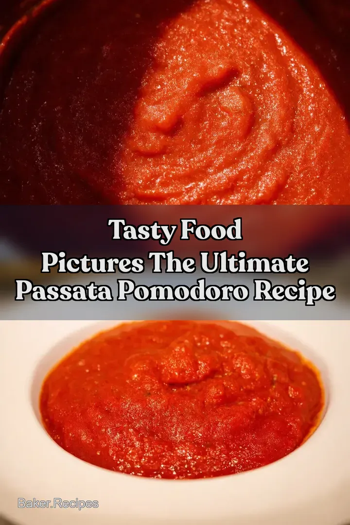 Tasty Food Pictures The Ultimate Passata Pomodoro Recipe
