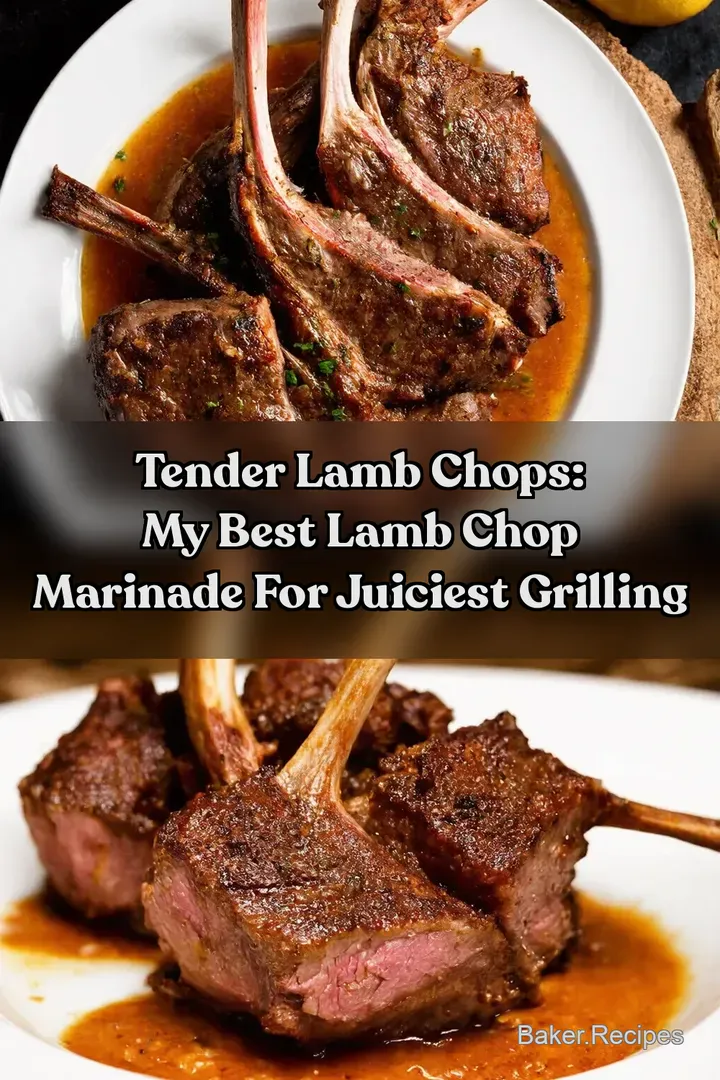 Tender Lamb Chops: My Best Lamb Chop Marinade for Juiciest Grilling