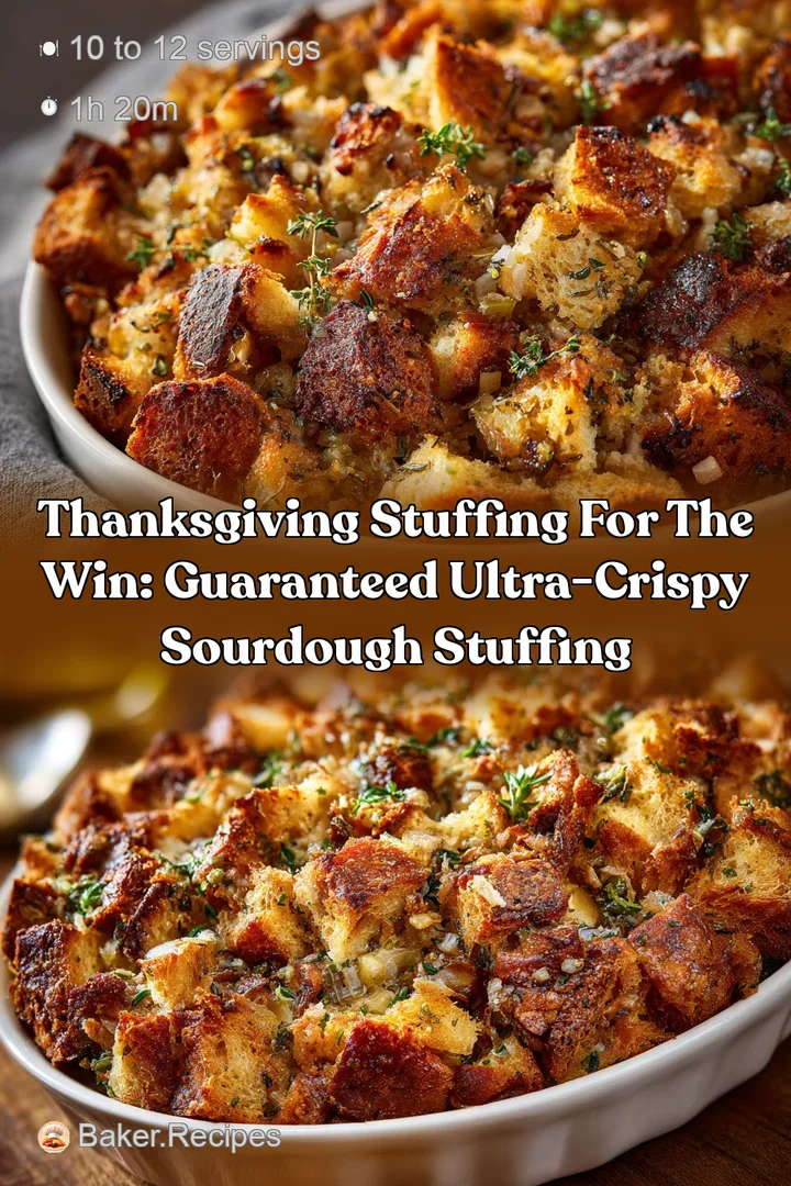 Thanksgiving Stuffing for the Win: Guaranteed Ultra-Crispy Sourdough Stuffing