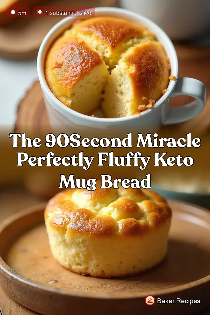 The 90Second Miracle Perfectly Fluffy Keto Mug Bread
