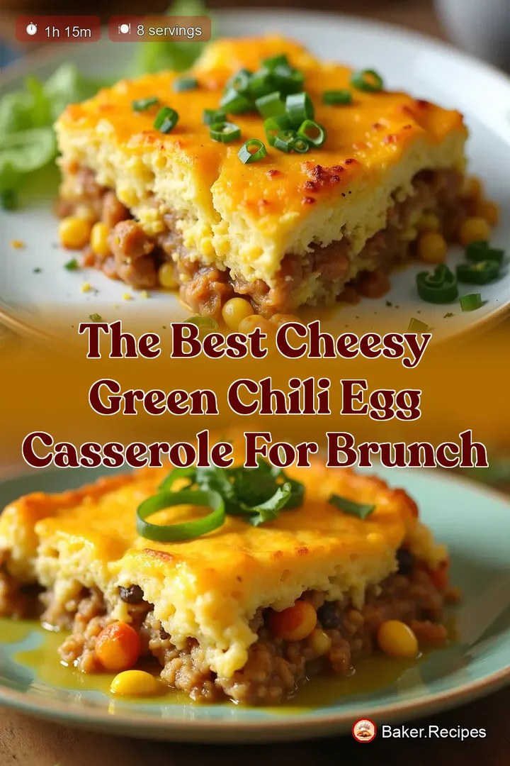 The Best Cheesy Green Chili Egg Casserole for Brunch