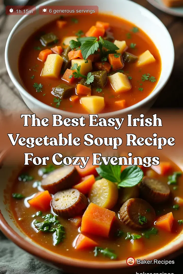 The Best Easy Irish Vegetable Soup Recipe for Cozy Evenings