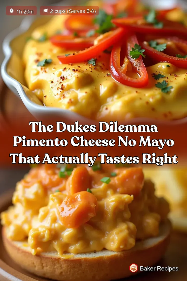 The Dukes Dilemma Pimento Cheese No Mayo That Actually Tastes Right