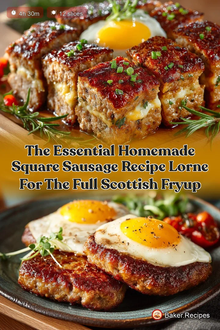 The Essential Homemade Square Sausage Recipe Lorne for the Full Scottish FryUp