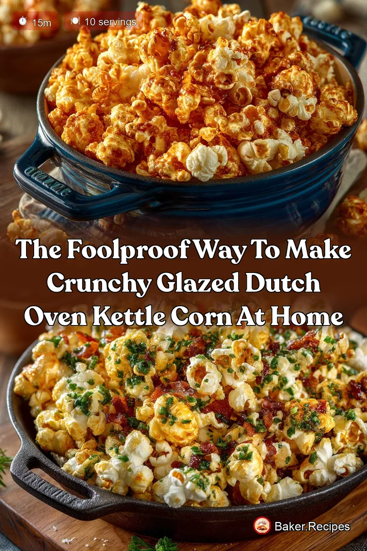 The Foolproof Way to Make Crunchy Glazed Dutch Oven Kettle Corn at Home