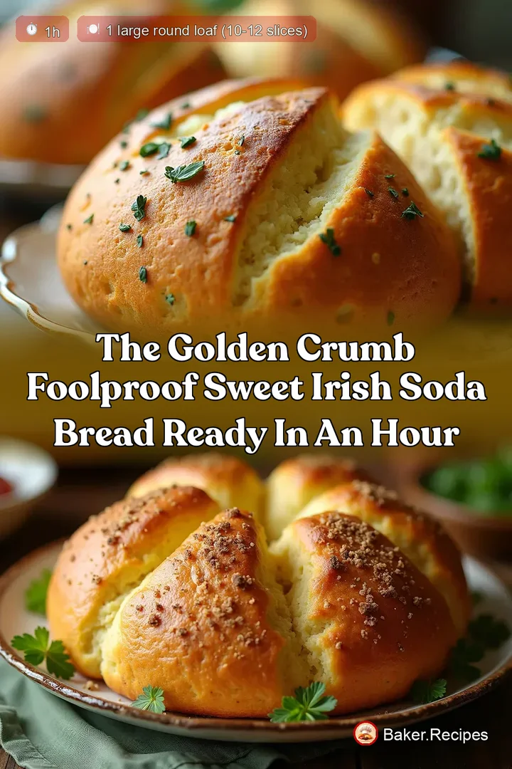 The Golden Crumb Foolproof Sweet Irish Soda Bread Ready in an Hour