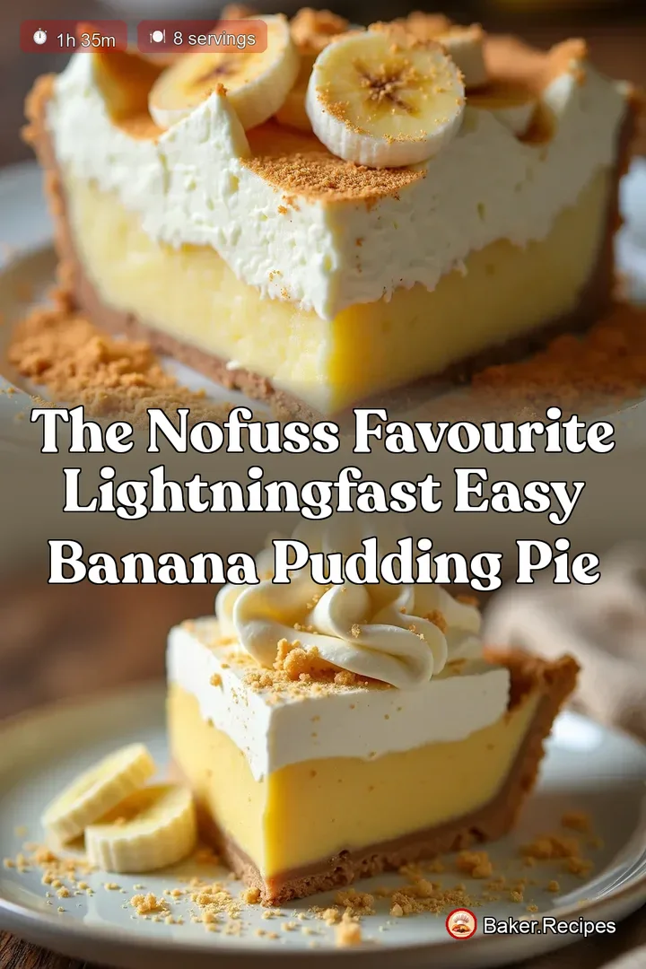 The NoFuss Favourite LightningFast Easy Banana Pudding Pie
