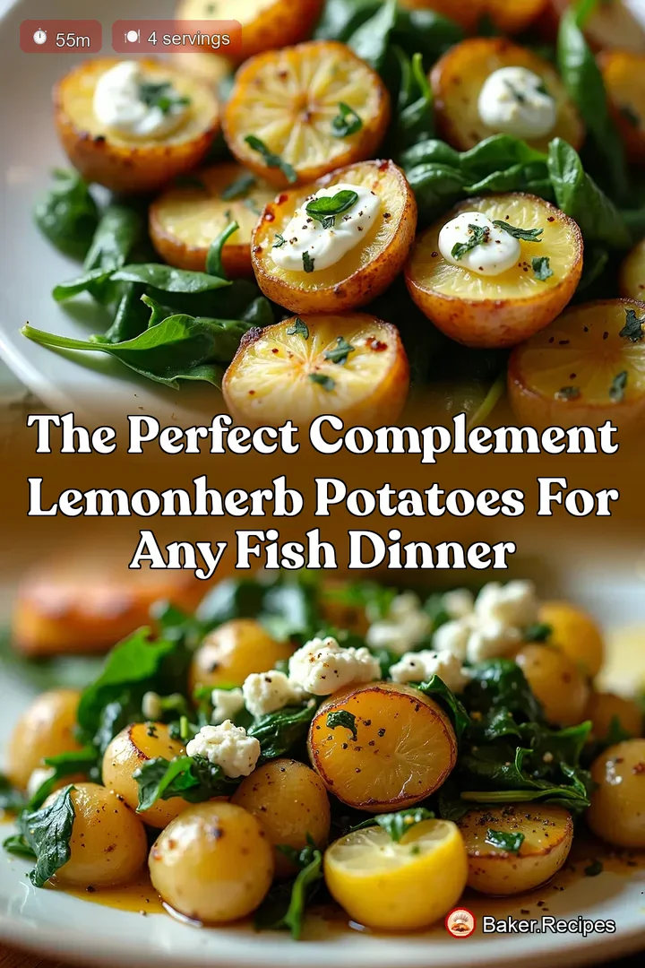 The Perfect Complement LemonHerb Potatoes for Any Fish Dinner