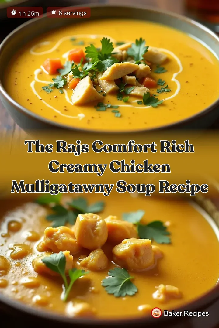 The Rajs Comfort Rich Creamy Chicken Mulligatawny Soup Recipe