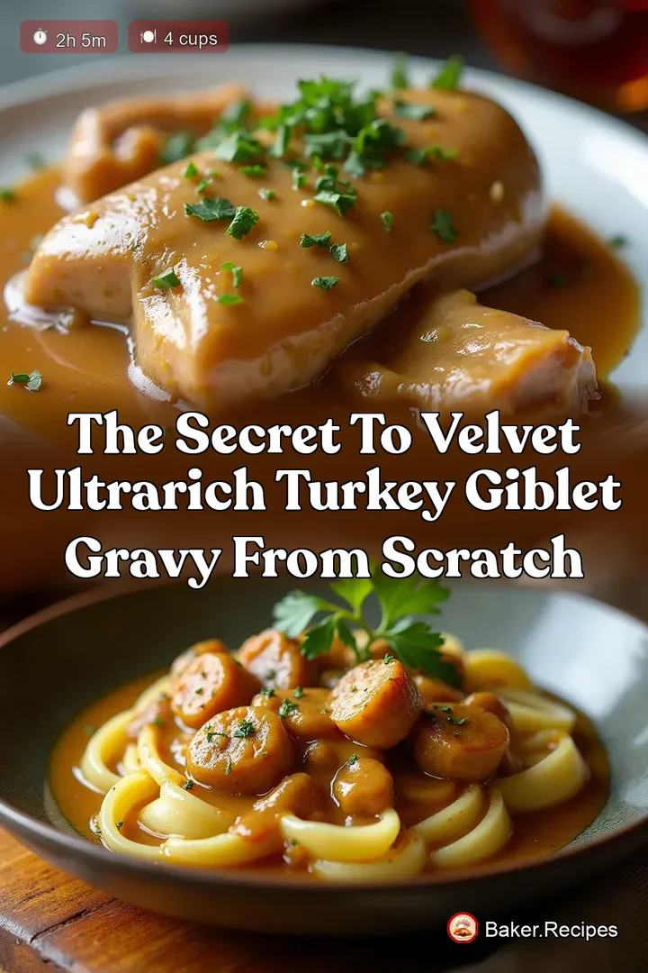 The Secret to Velvet UltraRich Turkey Giblet Gravy From Scratch