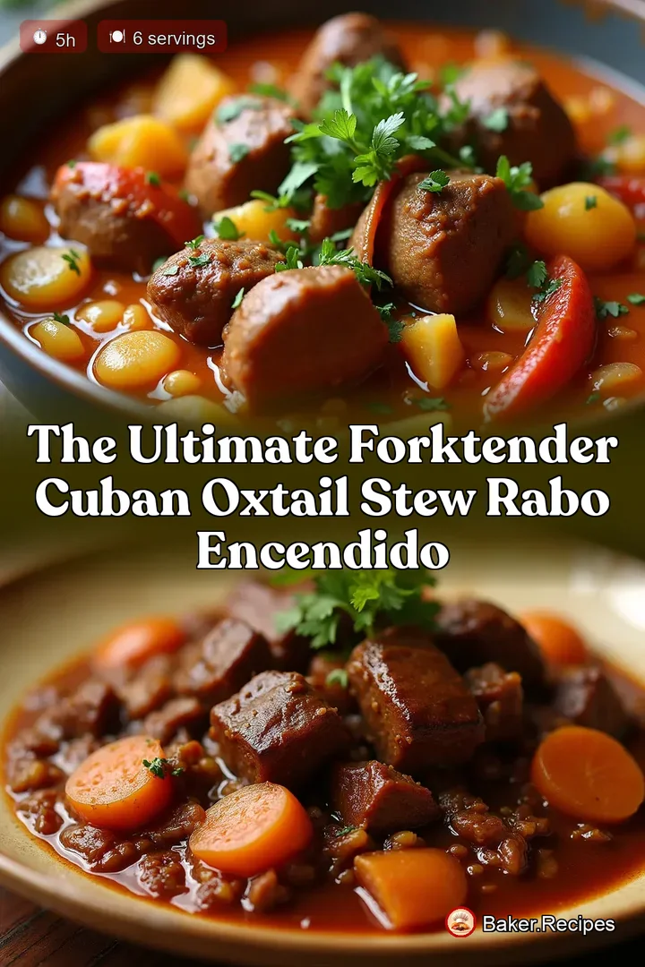 The Ultimate ForkTender Cuban Oxtail Stew Rabo Encendido