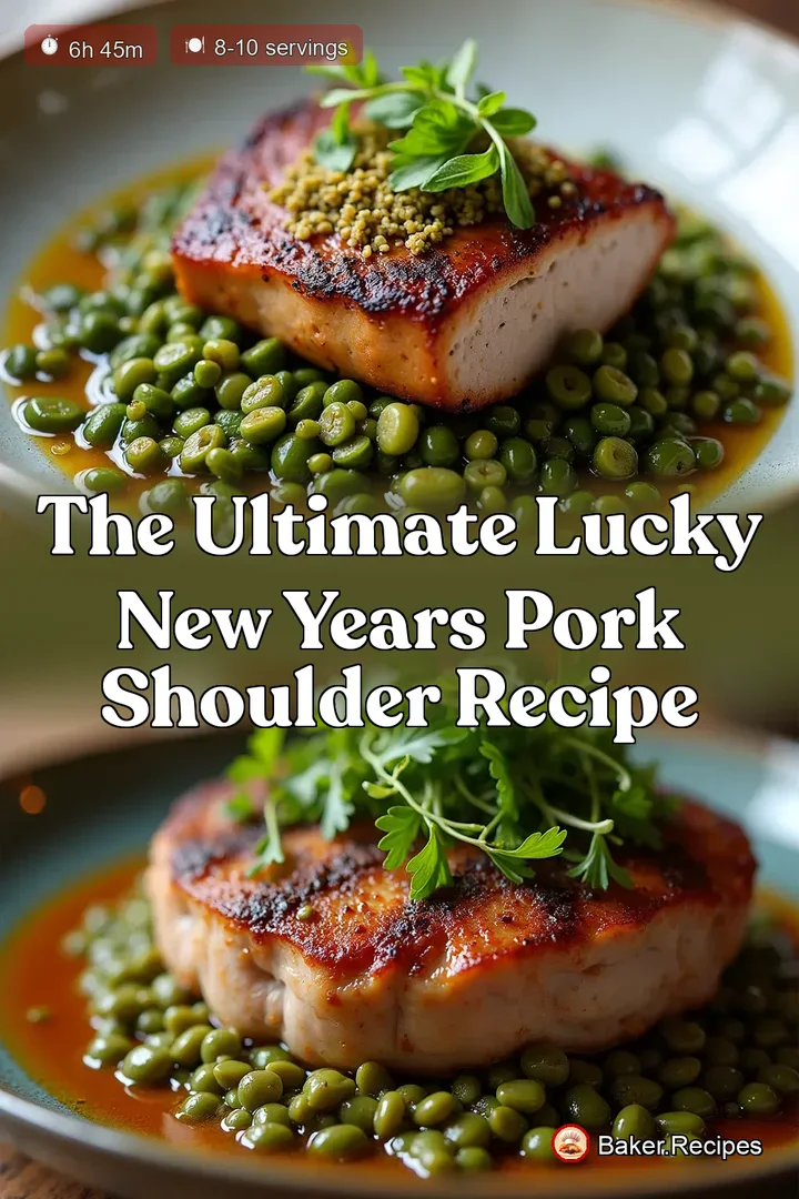 The Ultimate Lucky New Years Pork Shoulder Recipe