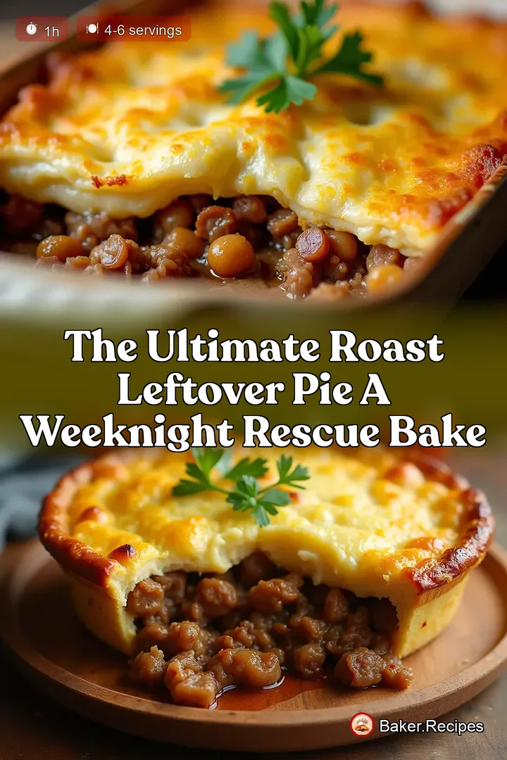 The Ultimate Roast Leftover Pie A Weeknight Rescue Bake