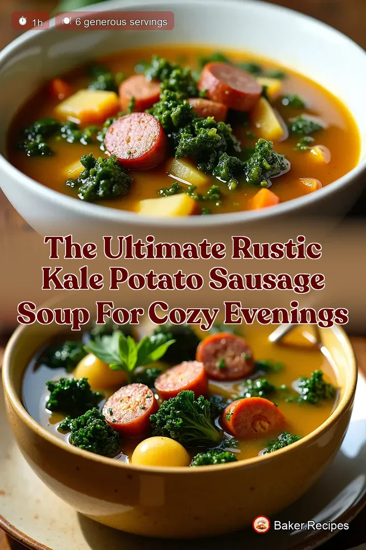 The Ultimate Rustic Kale Potato Sausage Soup for Cozy Evenings