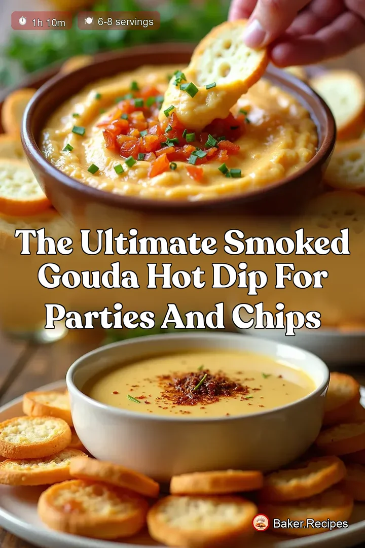 The Ultimate Smoked Gouda Hot Dip for Parties and Chips