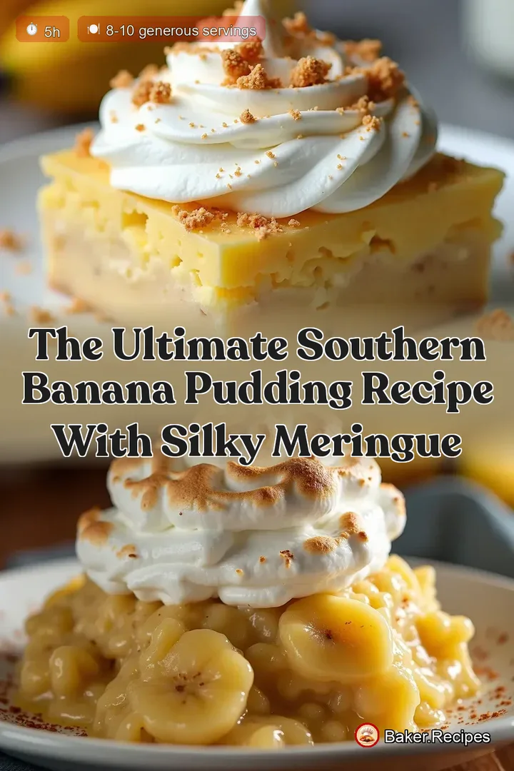 The Ultimate Southern Banana Pudding Recipe With Silky Meringue