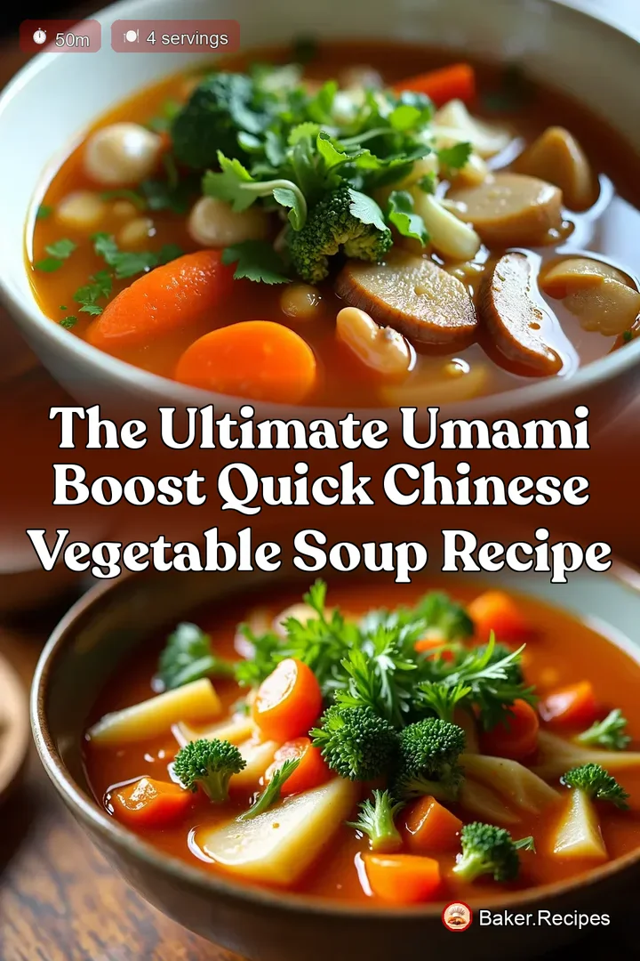 The Ultimate Umami Boost Quick Chinese Vegetable Soup Recipe
