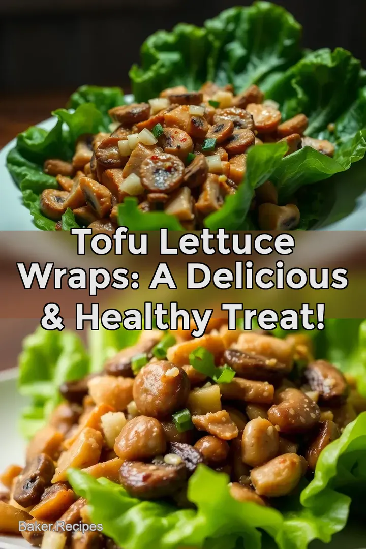 Tofu Lettuce Wraps: A Delicious & Healthy Treat!