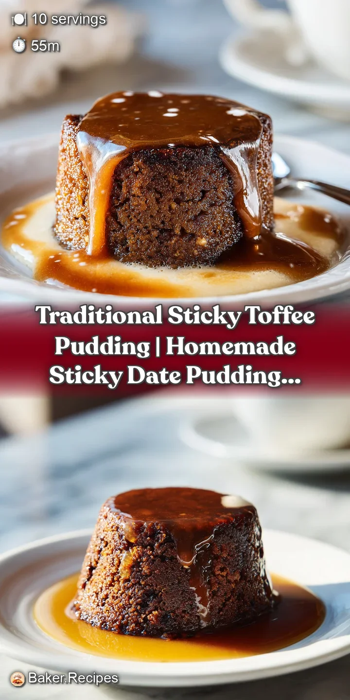 Close-up of a moist toffee pudding sponge dripping with a rich, golden-brown caramel sauce.