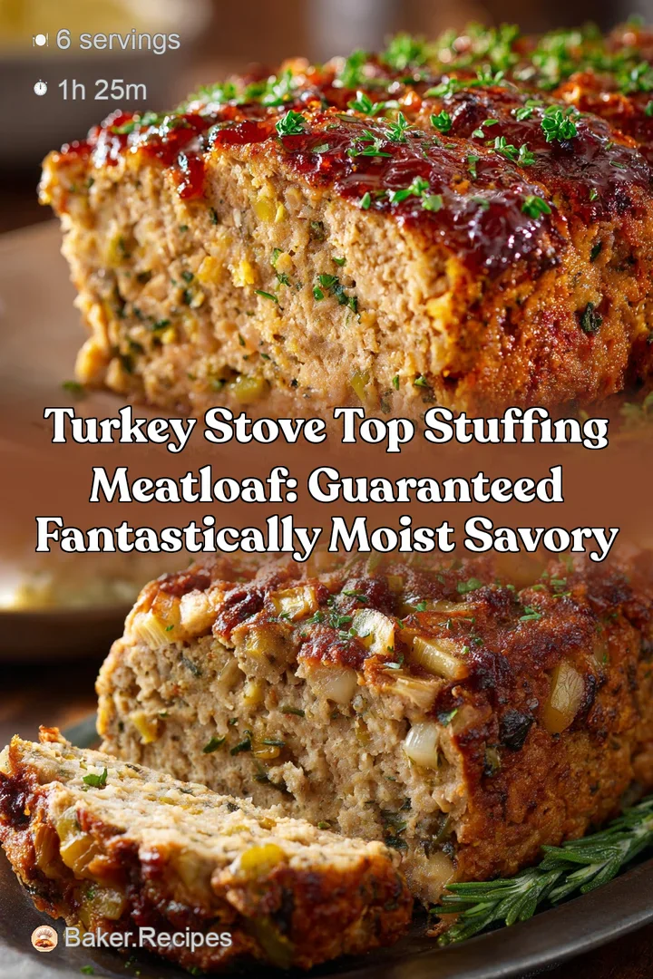 Turkey Stove Top Stuffing Meatloaf: Guaranteed Fantastically Moist Savory