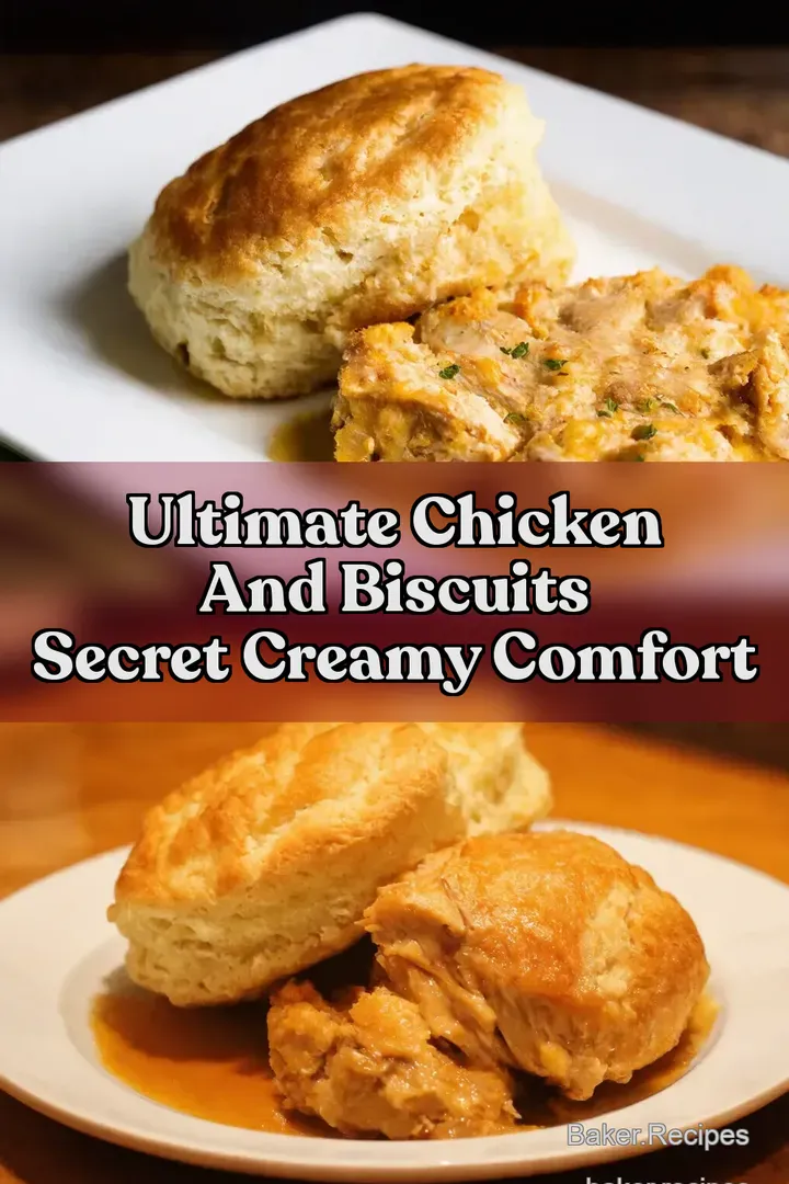 Ultimate Chicken and Biscuits Secret Creamy Comfort