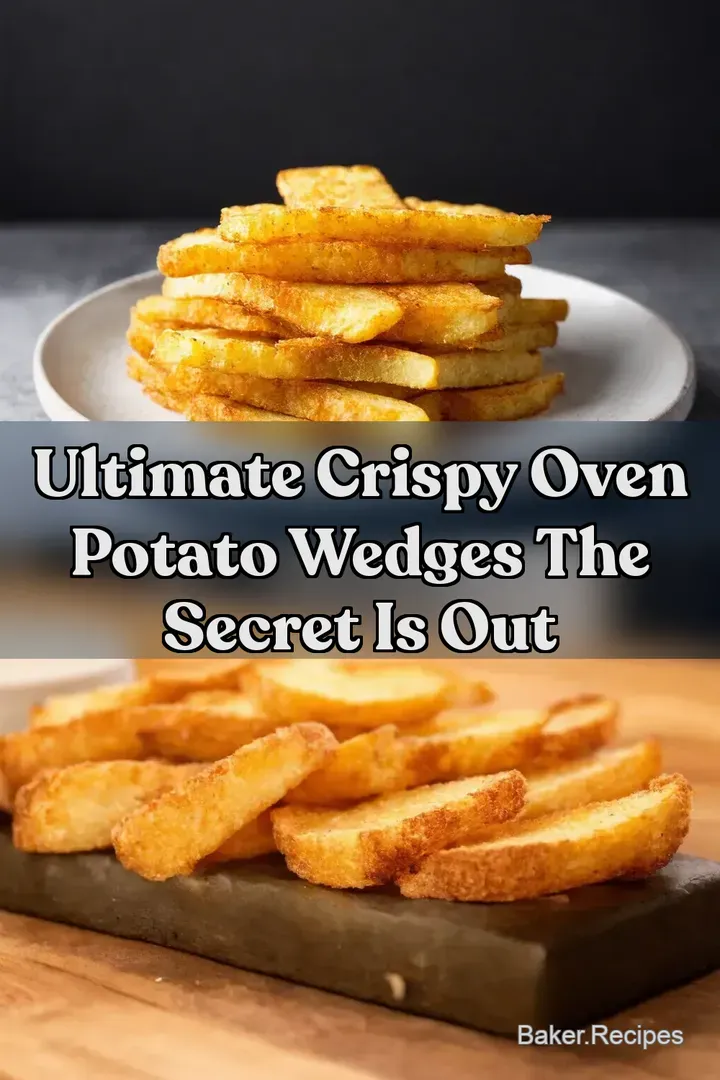 Ultimate Crispy Oven Potato Wedges The Secret Is Out