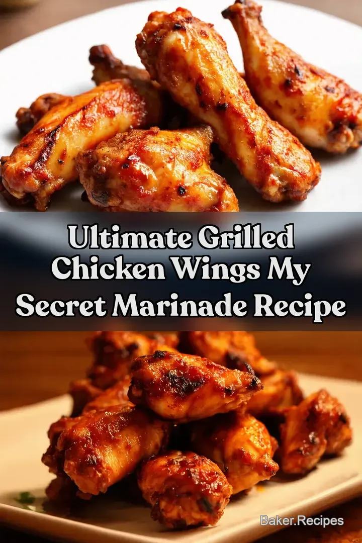 Ultimate Grilled Chicken Wings My Secret Marinade Recipe