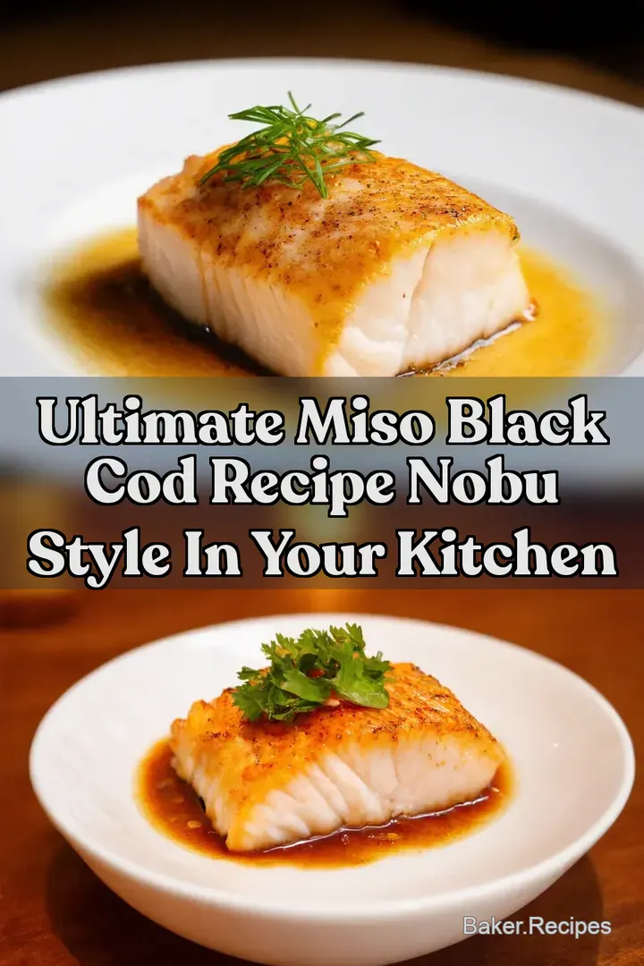 Ultimate Miso Black Cod Recipe Nobu Style in Your Kitchen