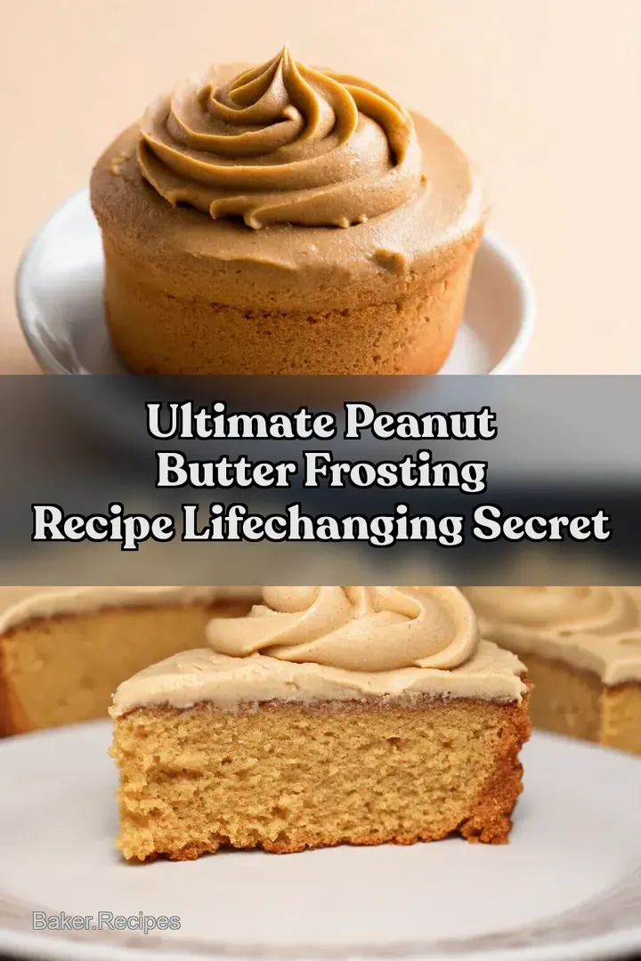 Ultimate Peanut Butter Frosting Recipe LifeChanging Secret