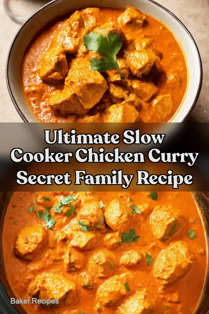 Ultimate Slow Cooker Chicken Curry Secret Family Recipe