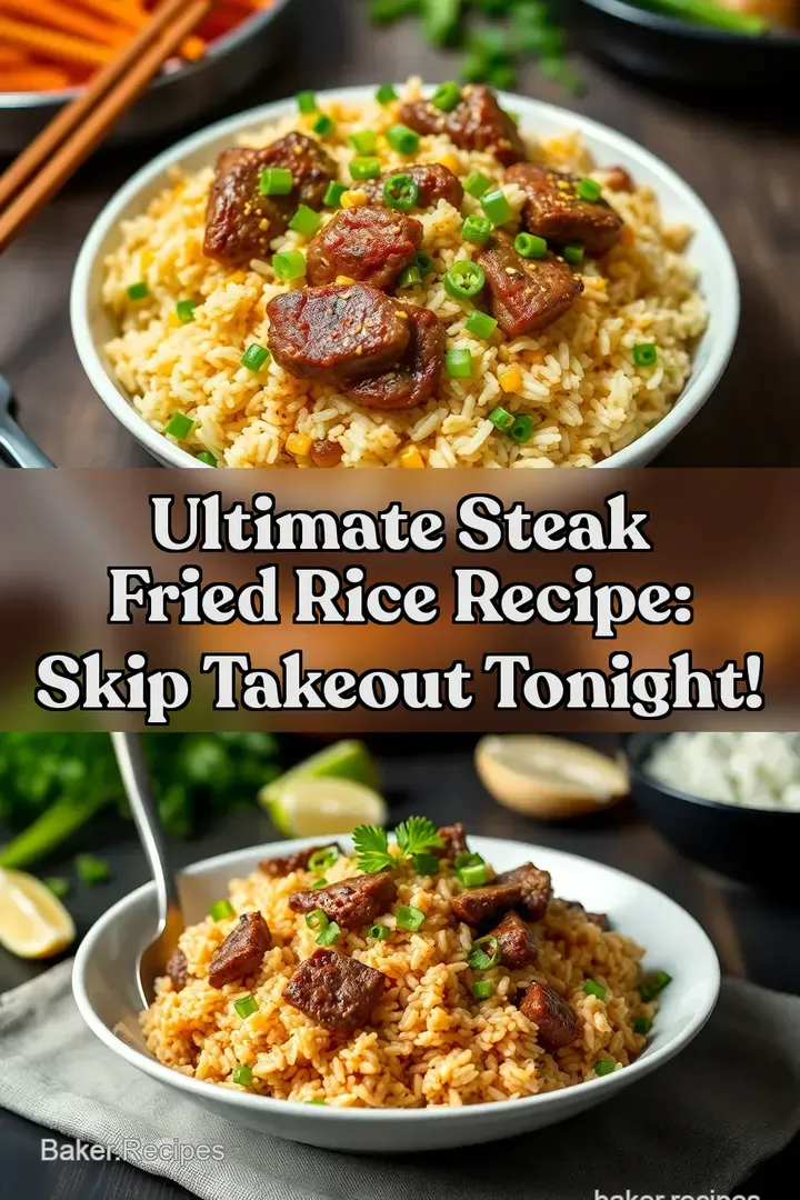 Ultimate Steak Fried Rice Recipe: Skip Takeout Tonight!
