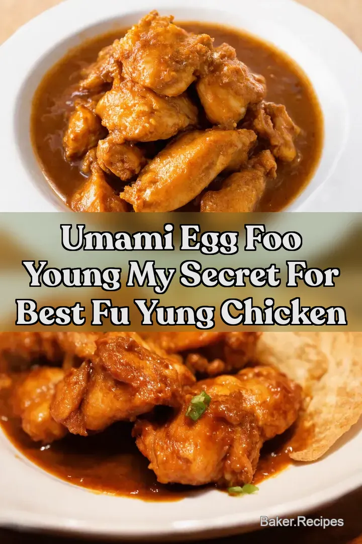 Umami Egg Foo Young My Secret for Best fu yung chicken