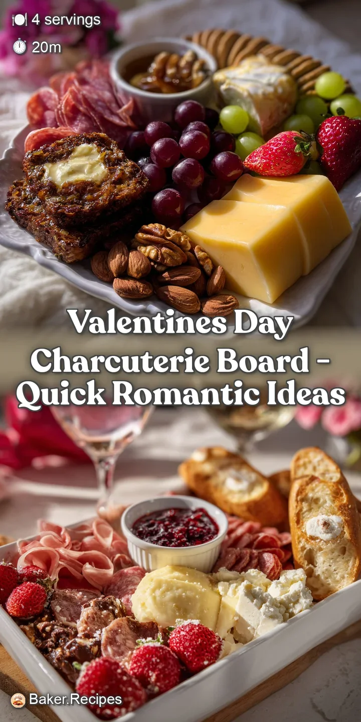 Valentines Day Charcuterie Board - Quick Romantic Ideas