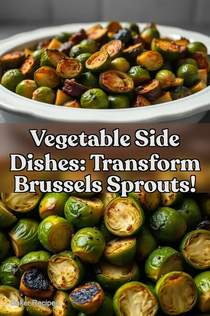 Vegetable Side Dishes: Transform Brussels Sprouts!