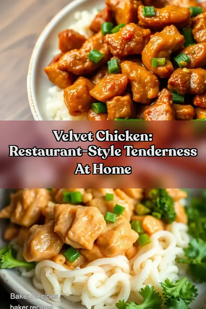 Velvet Chicken: Restaurant-Style Tenderness at Home