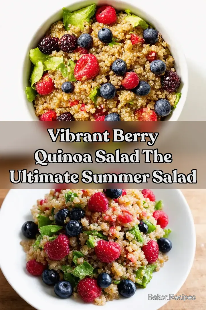 Vibrant Berry Quinoa Salad The Ultimate Summer Salad