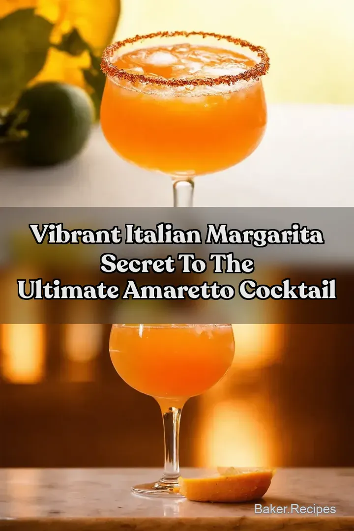 Vibrant Italian Margarita Secret to the Ultimate Amaretto Cocktail